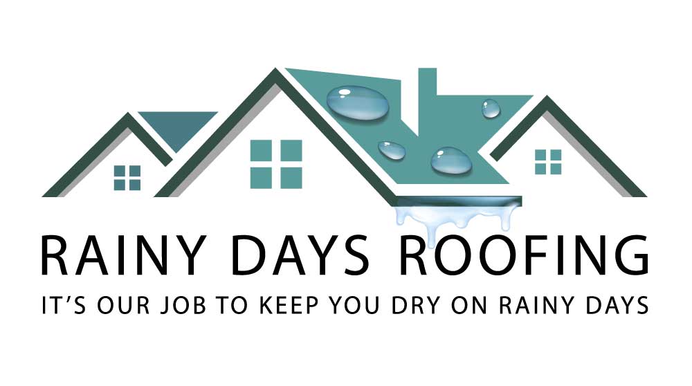 Rainy Days Roofing Logotype